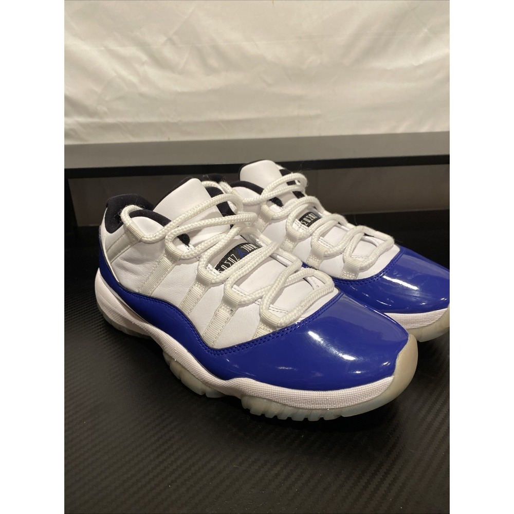 Nike Air Jordan 11 Retro Low Concord Sketch‎ White Blue AH7860-100 Womens 9.5